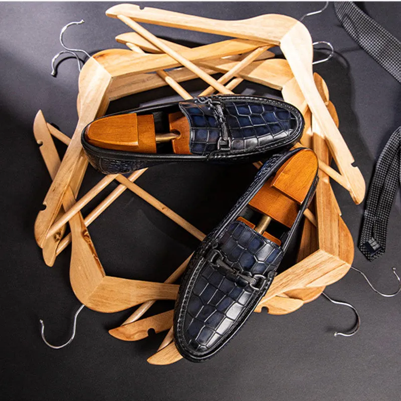 Veltique Luxe Croctex Loafers