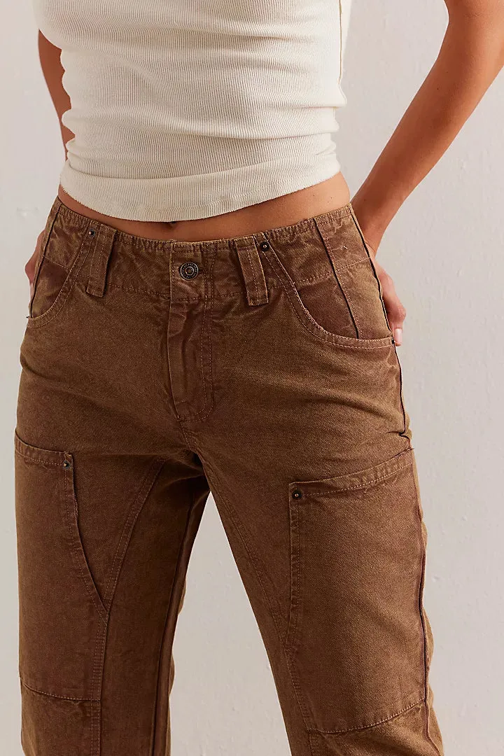 We The Free Supersonic Slim Pants - Breen