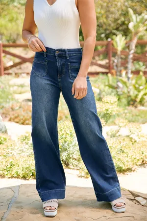 Westport Patch Pocket High Rise Sailor Jeans