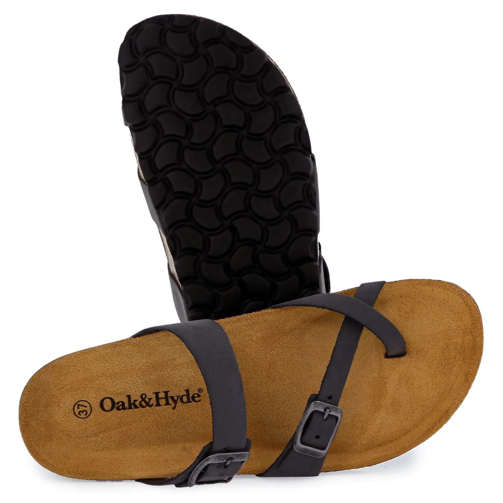 Womens Savannah Toe Post Sandals - Grigio